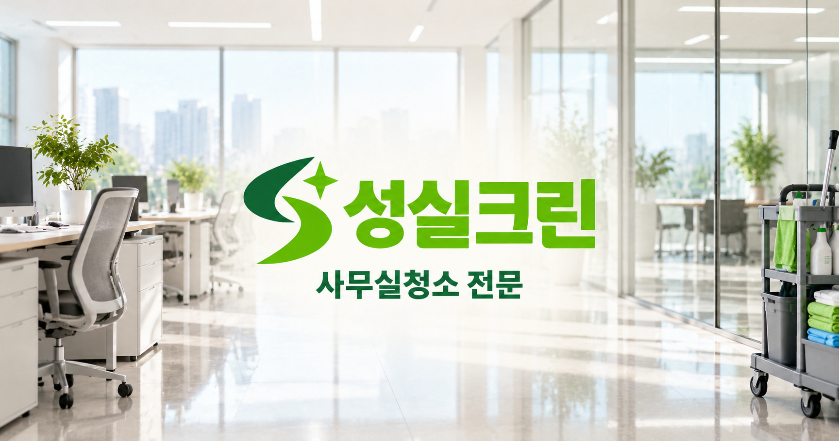 성실크린 사무실청소 전문