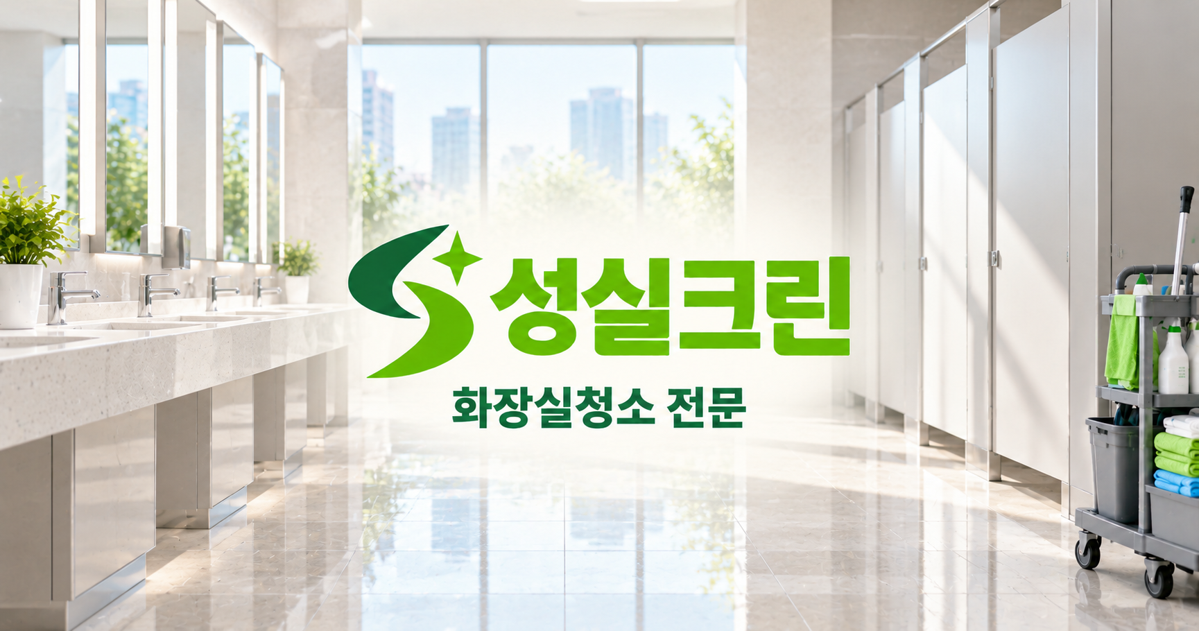 성실크린 화장실청소 전문