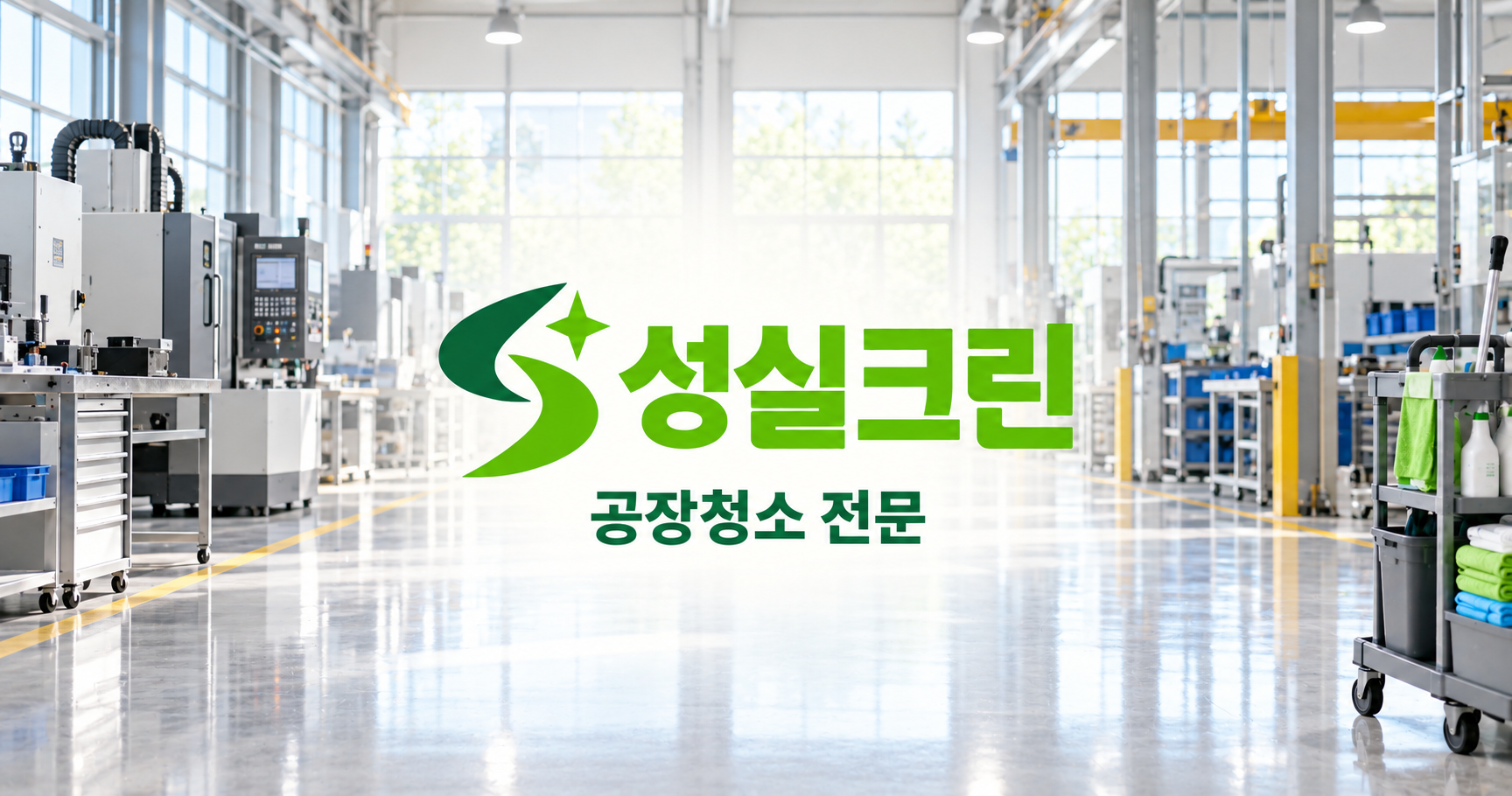 성실크린 공장청소 전문