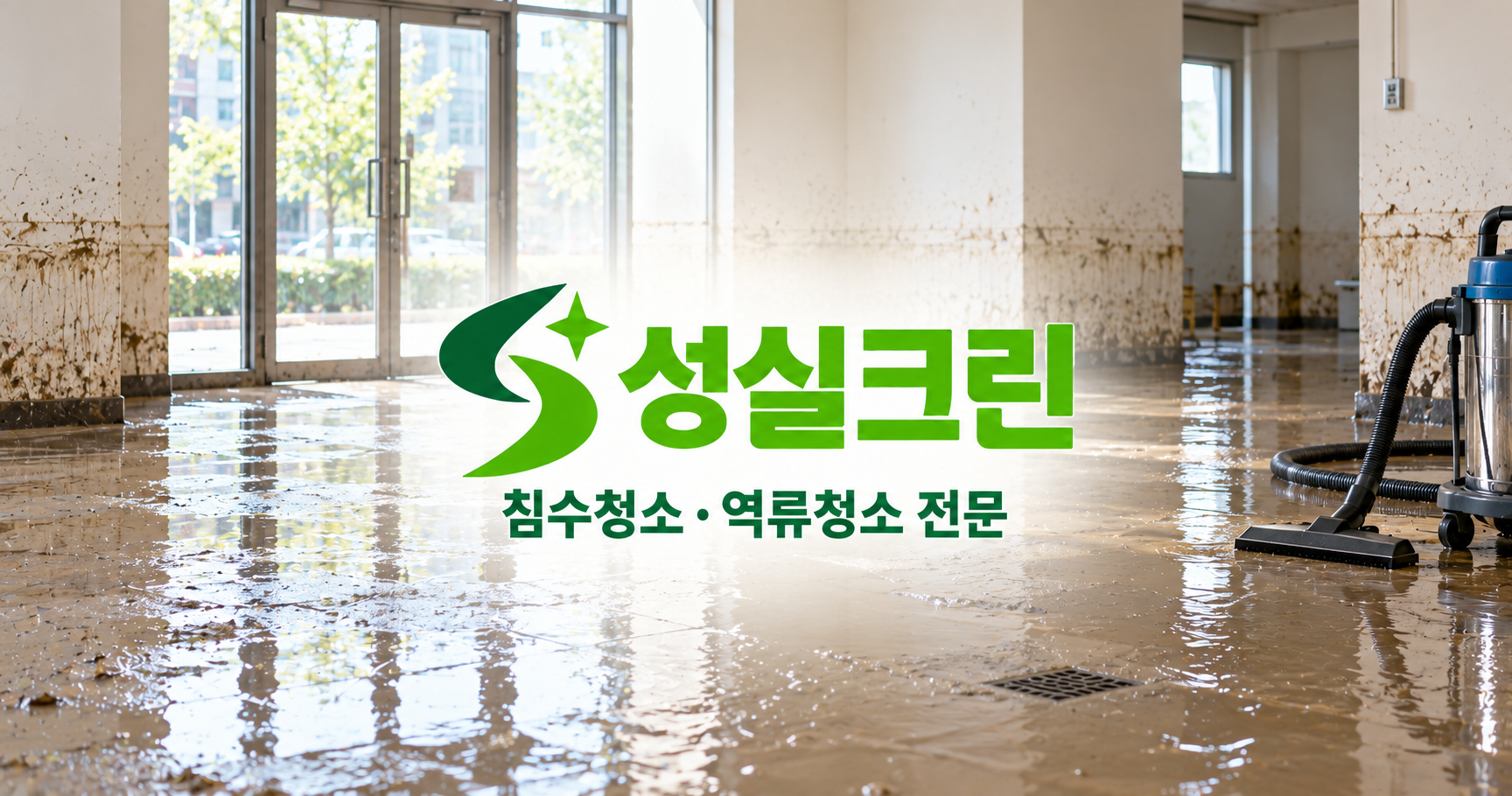 성실크린 침수청소·역류청소 전문